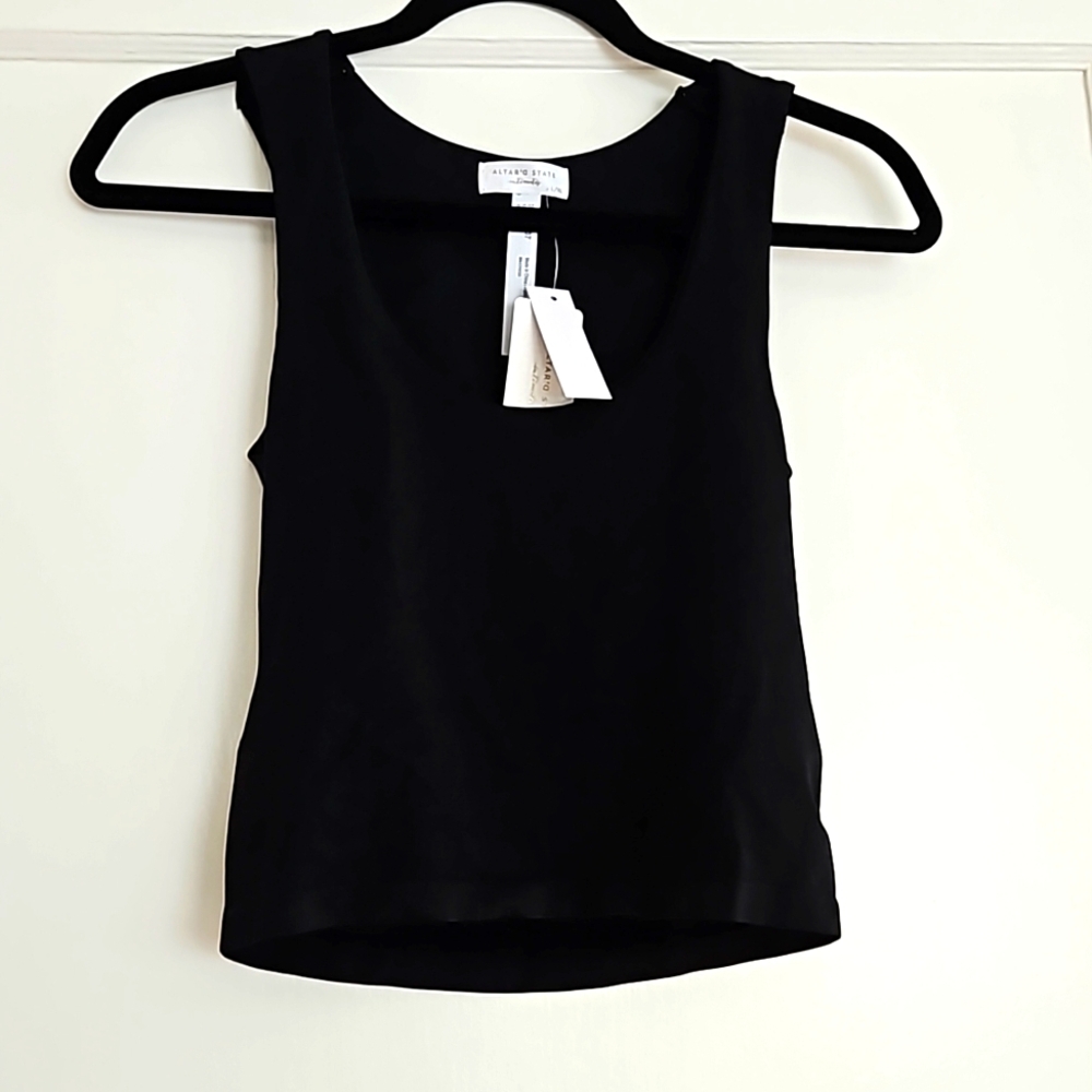 Black Crop Top